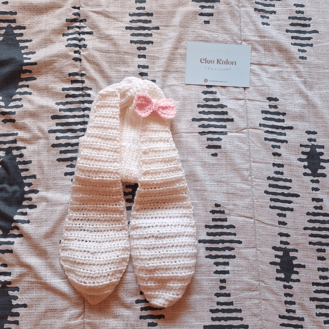 Bunnie Beanie - Cleo Kalon Creations