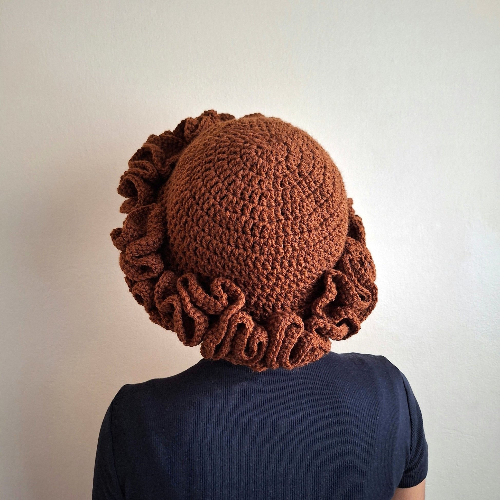 Classique Ruffle Hat - Cleo Kalon Creations