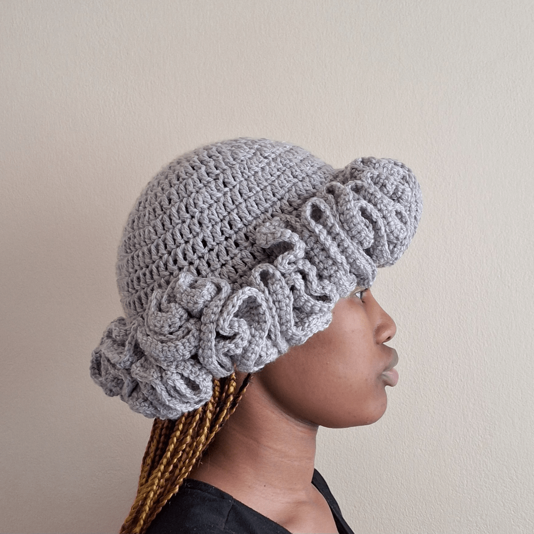 Classique Ruffle Hat - Cleo Kalon Creations