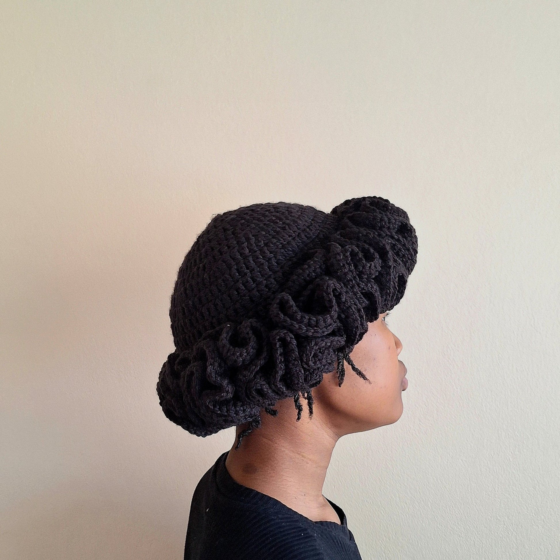 Classique Ruffle Hat - Cleo Kalon Creations