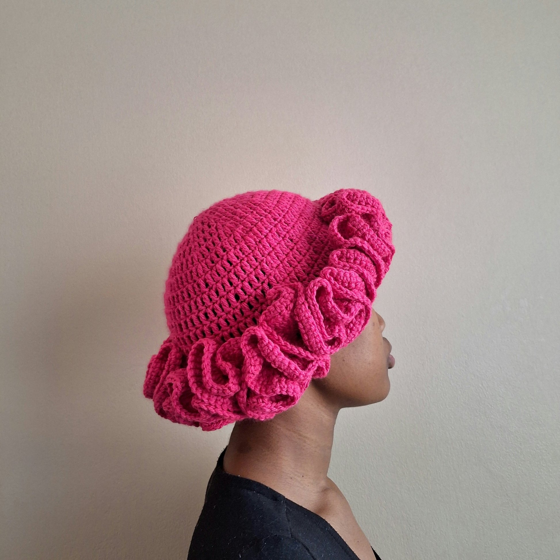 Classique Ruffle Hat - Cleo Kalon Creations