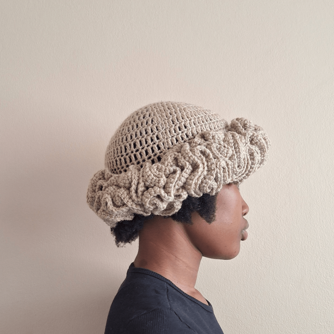 Classique Ruffle Hat - Cleo Kalon Creations