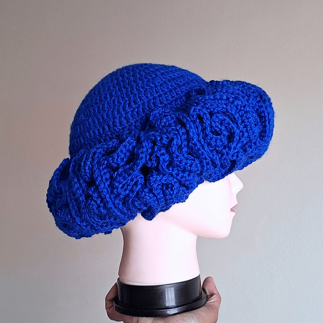 Classique Ruffle Hat - Cleo Kalon Creations