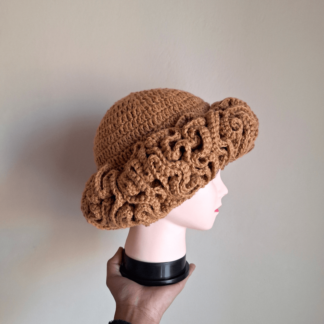 Classique Ruffle Hat - Cleo Kalon Creations