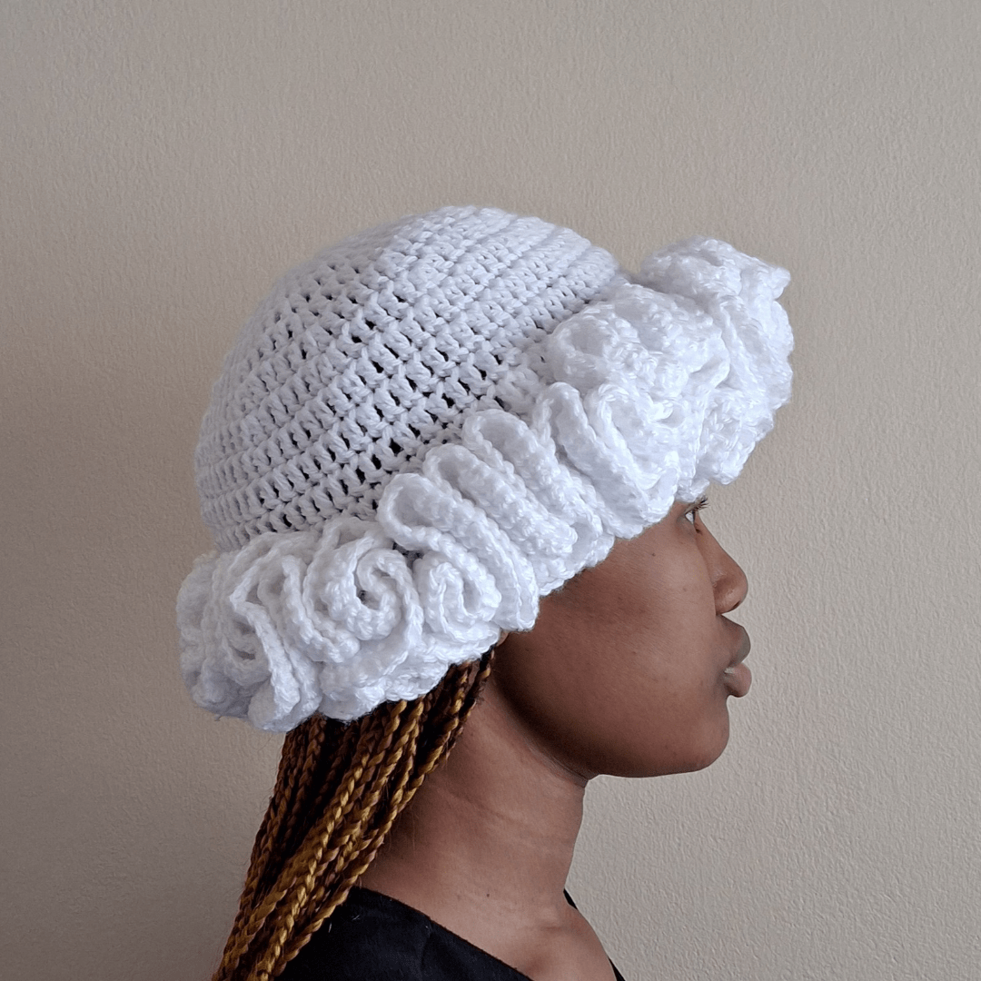 Classique Ruffle Hat - Cleo Kalon Creations