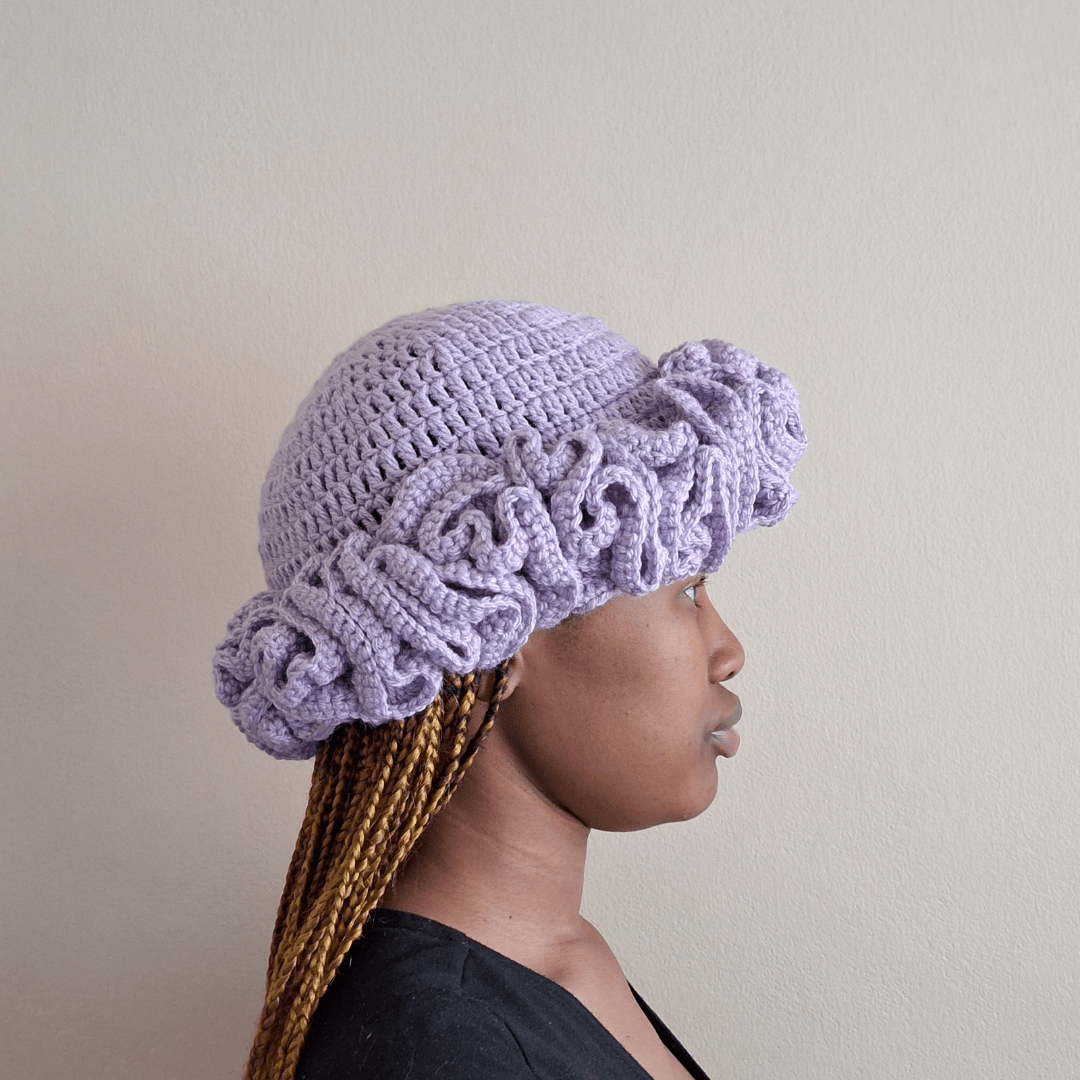 Classique Ruffle Hat - Cleo Kalon Creations