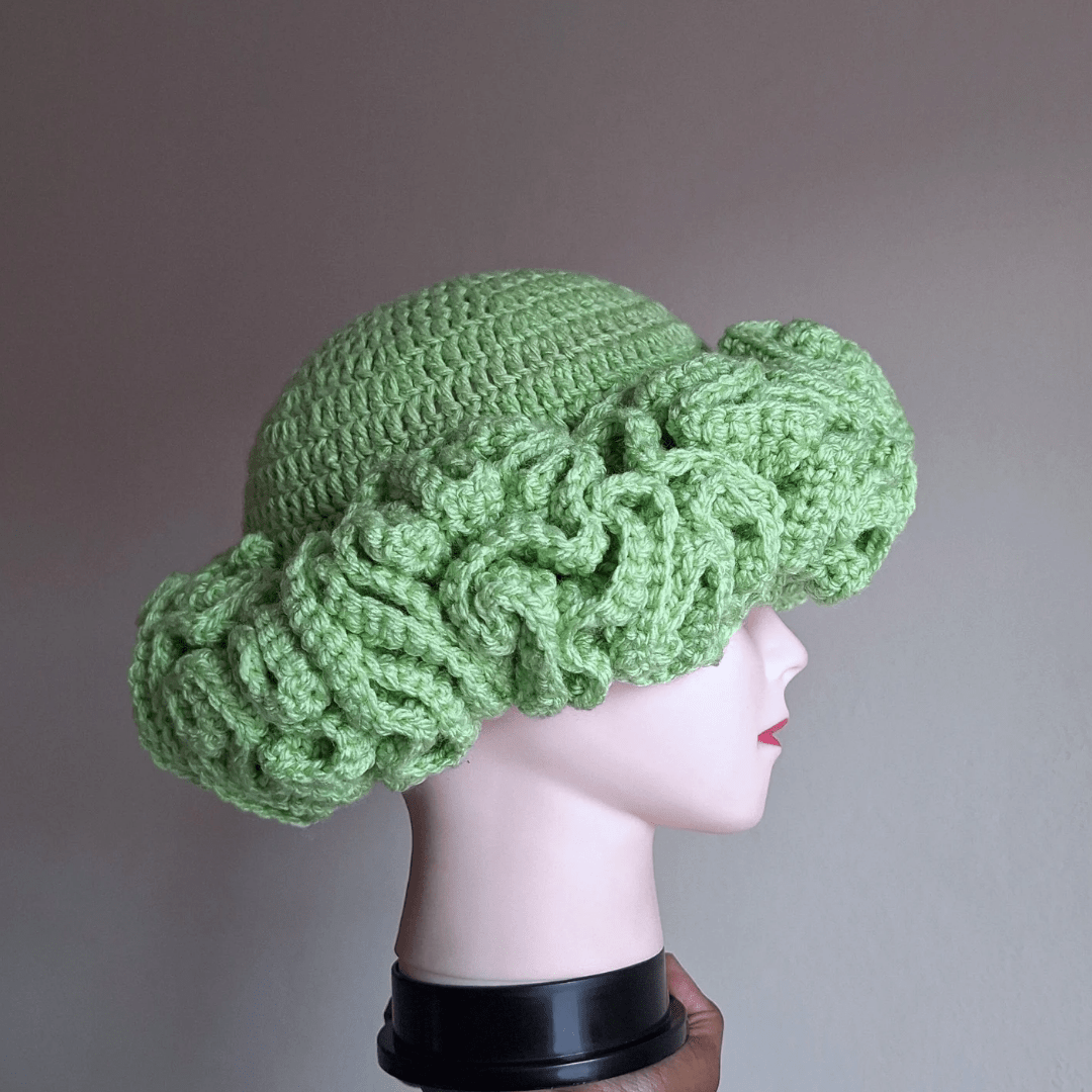Classique Ruffle Hat - Cleo Kalon Creations
