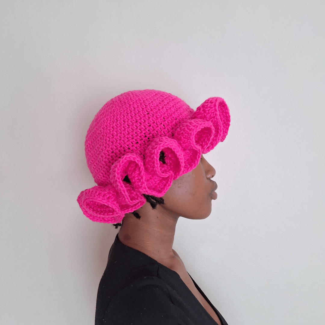 Classique Wavy Hat - Cleo Kalon Creations