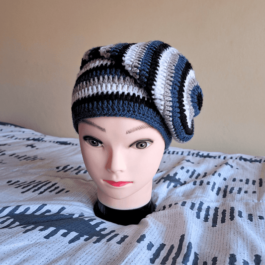 Leal Slouchie Beanie - Cleo Kalon Creations