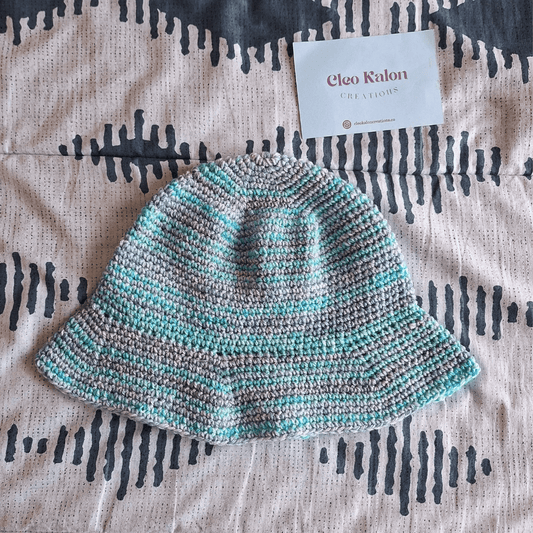 Print Solid Bucket Hat - Cleo Kalon Creations