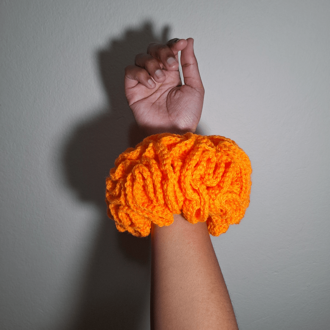Ruffle Scrunchie - Cleo Kalon Creations