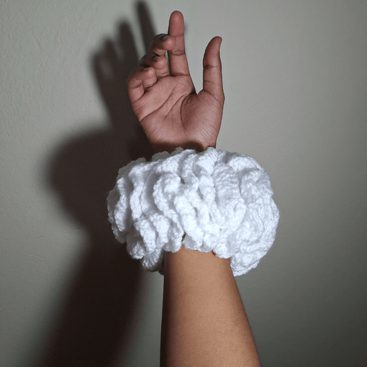 Ruffle Scrunchie - Cleo Kalon Creations