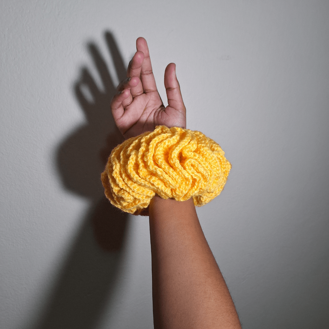 Ruffle Scrunchie - Cleo Kalon Creations
