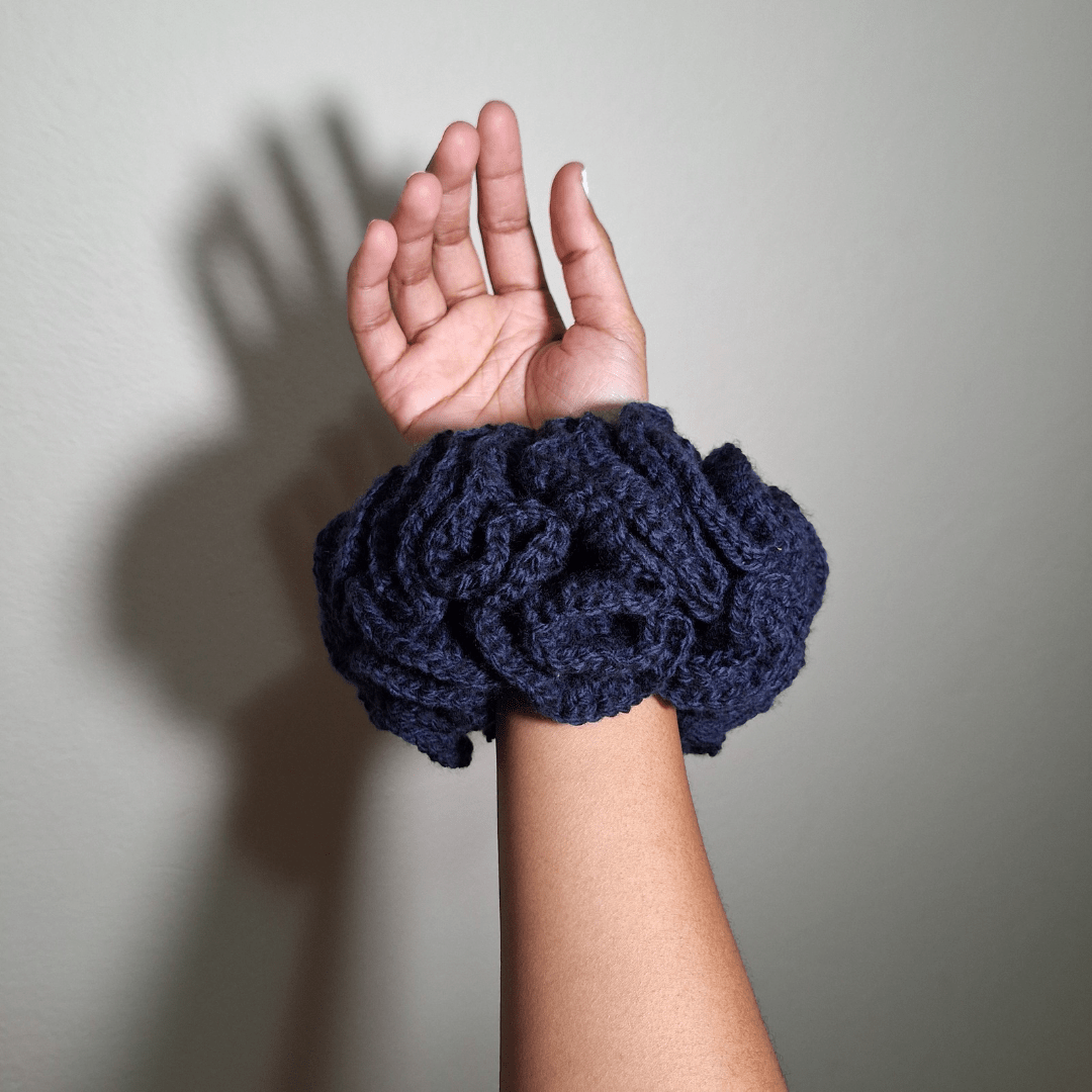 Ruffle Scrunchie - Cleo Kalon Creations