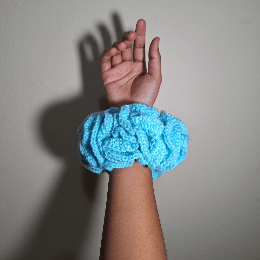 Ruffle Scrunchie - Cleo Kalon Creations