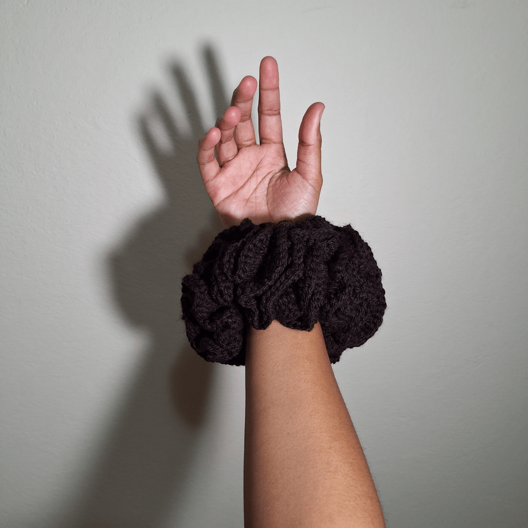 Ruffle Scrunchie - Cleo Kalon Creations