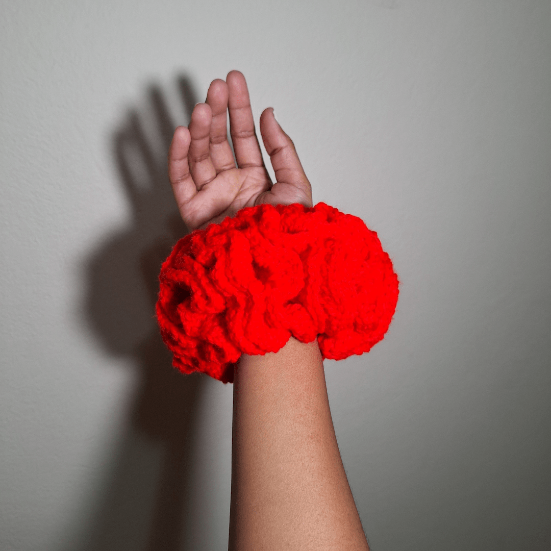 Ruffle Scrunchie - Cleo Kalon Creations