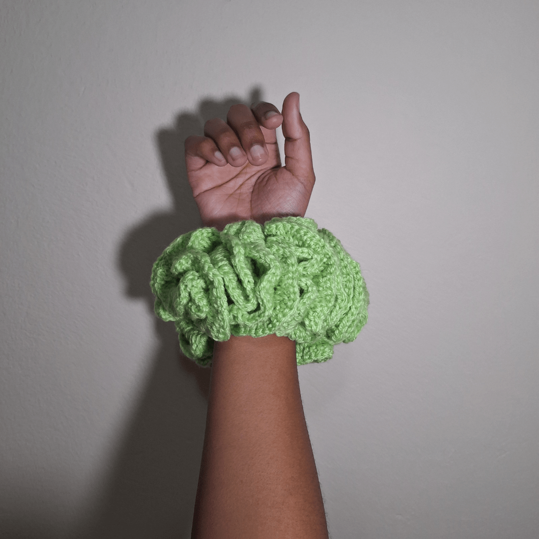 Ruffle Scrunchie - Cleo Kalon Creations
