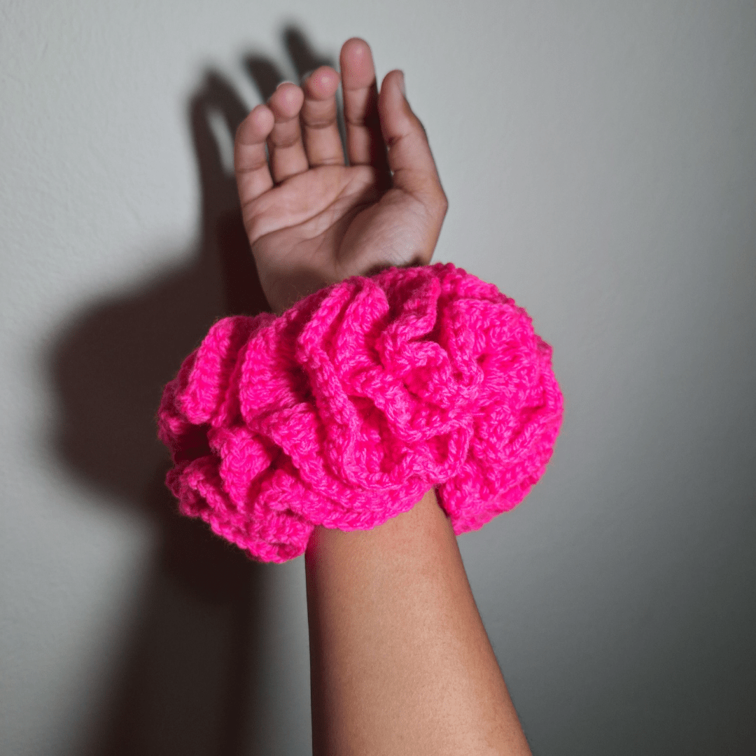 Ruffle Scrunchie - Cleo Kalon Creations
