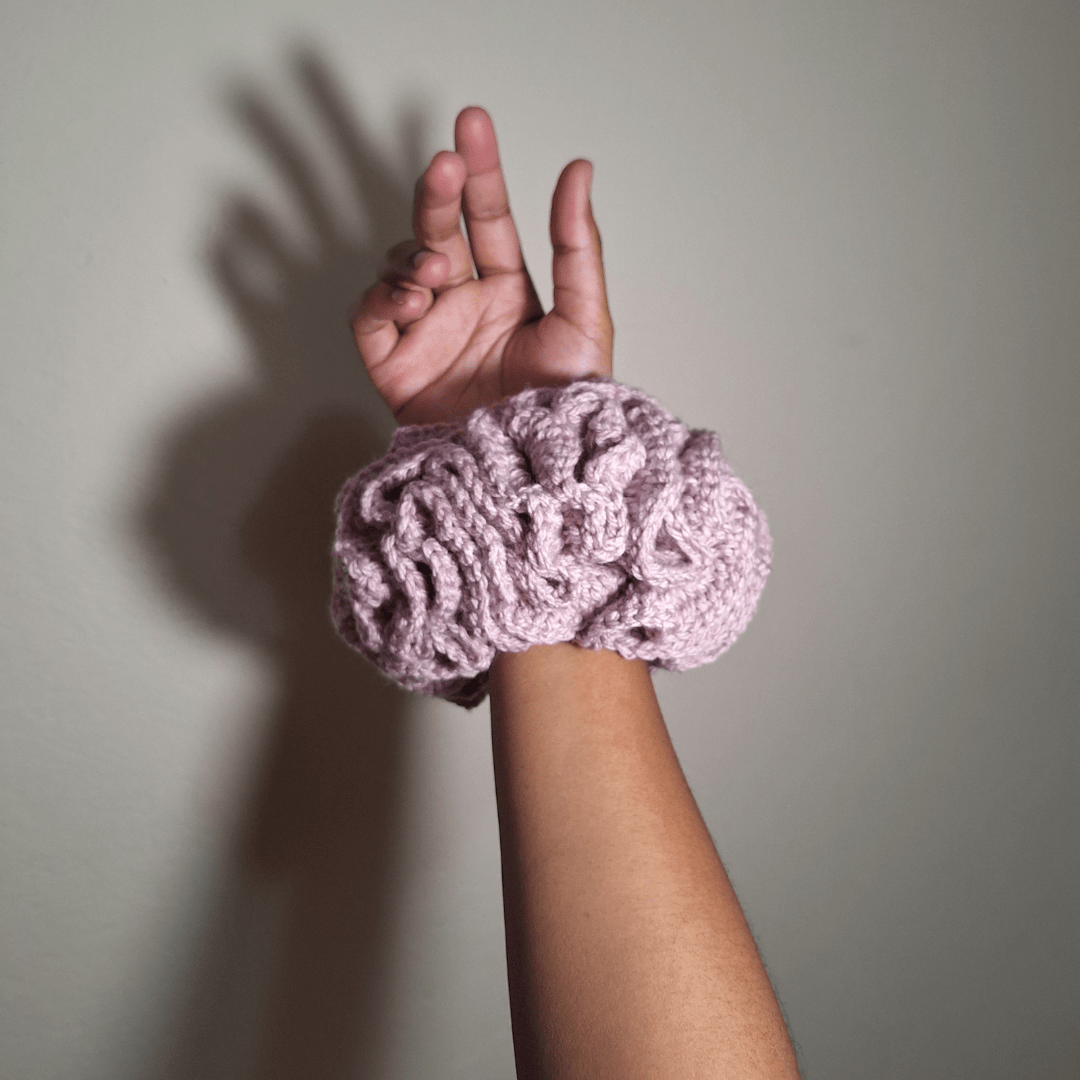 Ruffle Scrunchie - Cleo Kalon Creations
