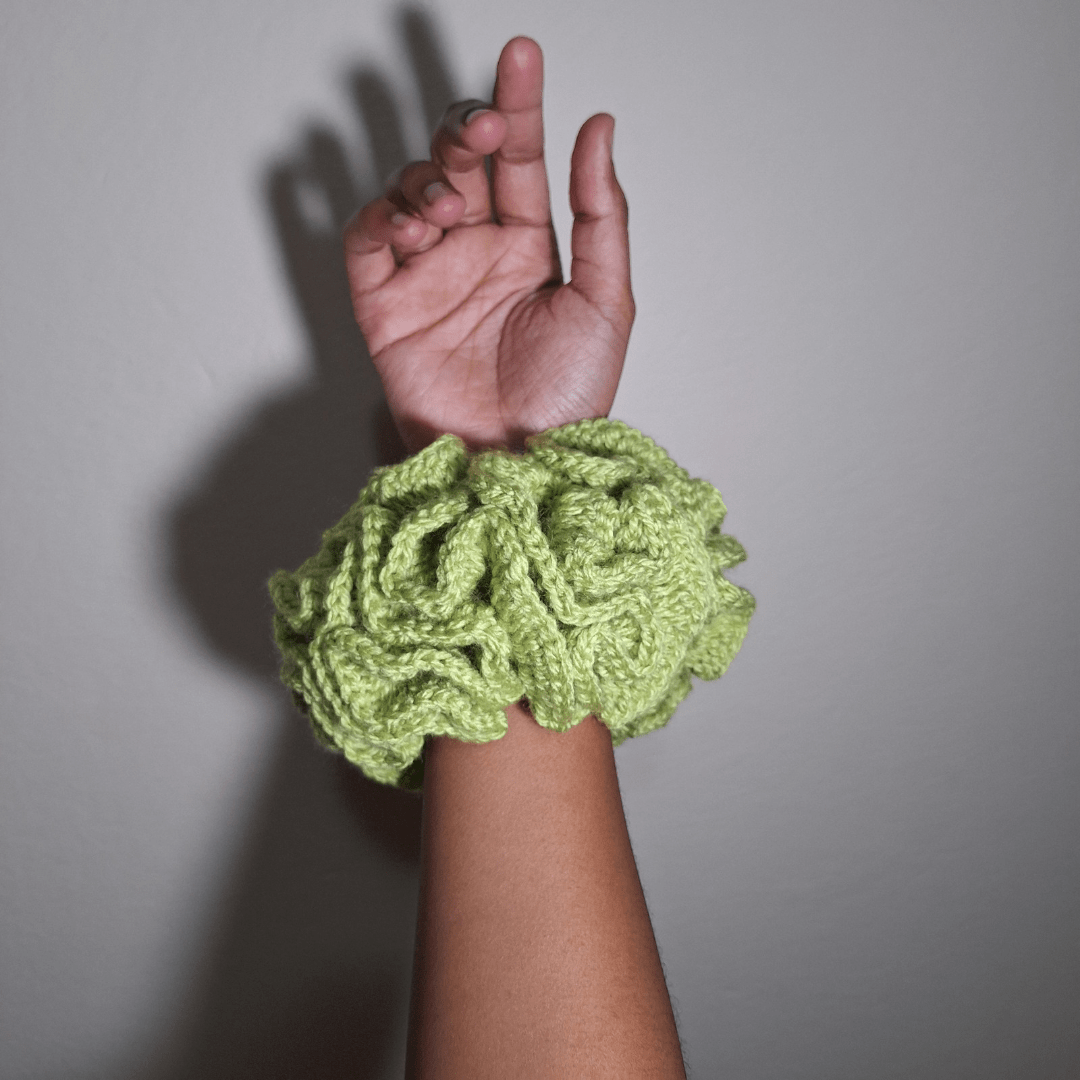 Ruffle Scrunchie - Cleo Kalon Creations