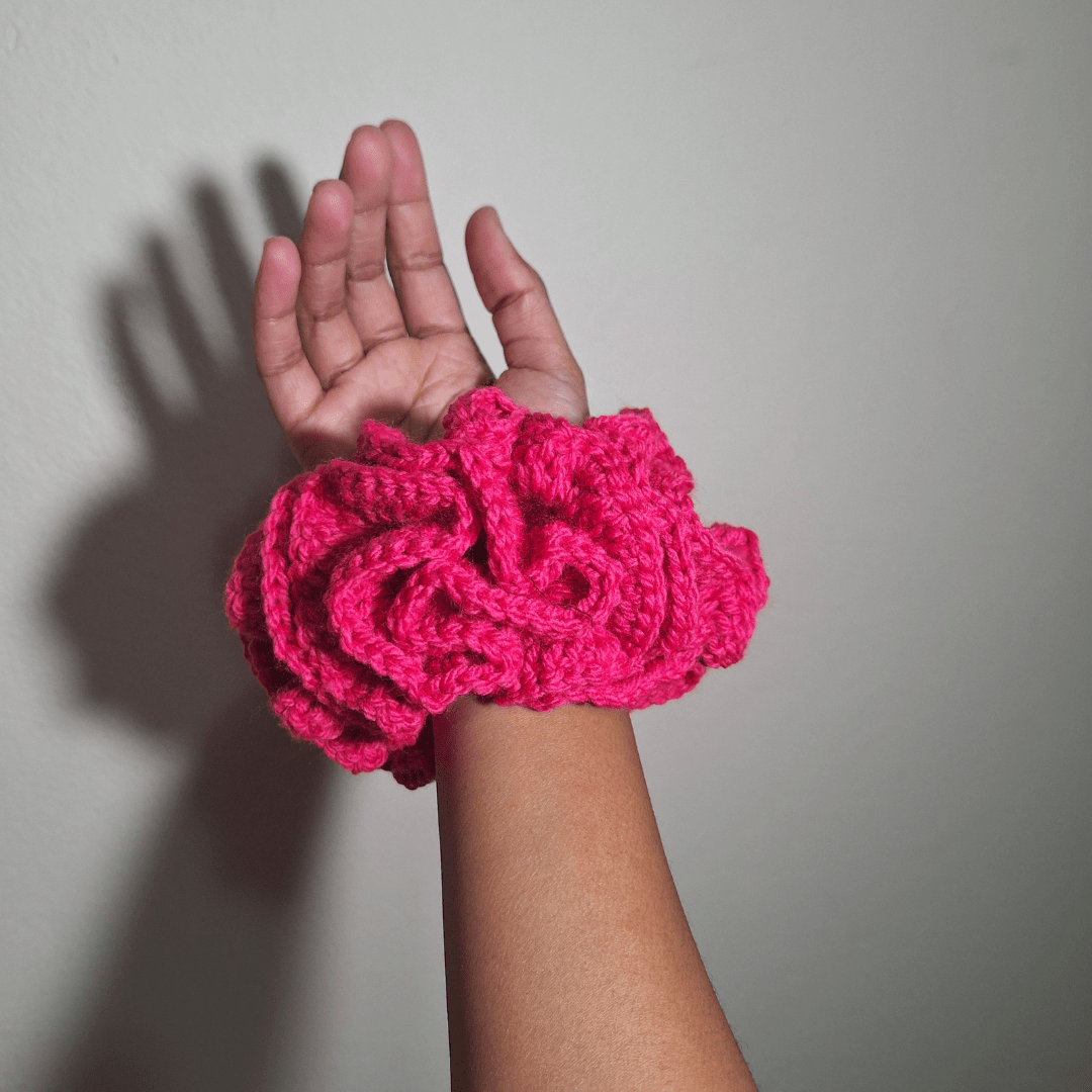Ruffle Scrunchie - Cleo Kalon Creations