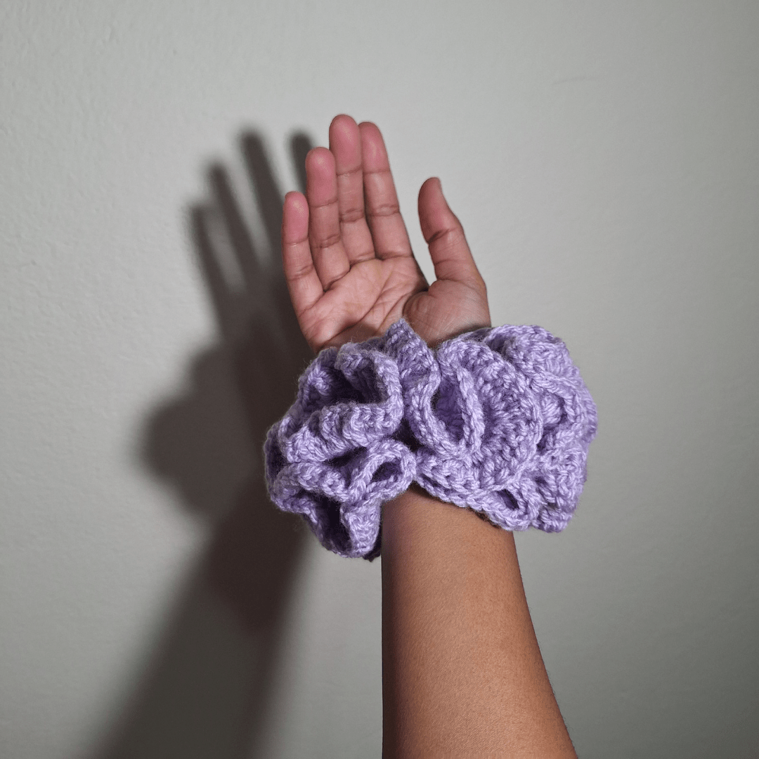 Ruffle Scrunchie - Cleo Kalon Creations