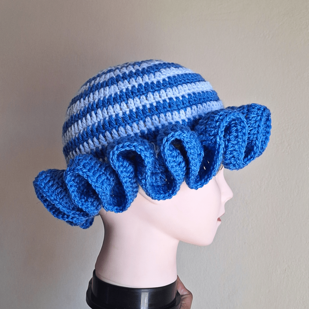 Skai Wavy Hat - Cleo Kalon Creations