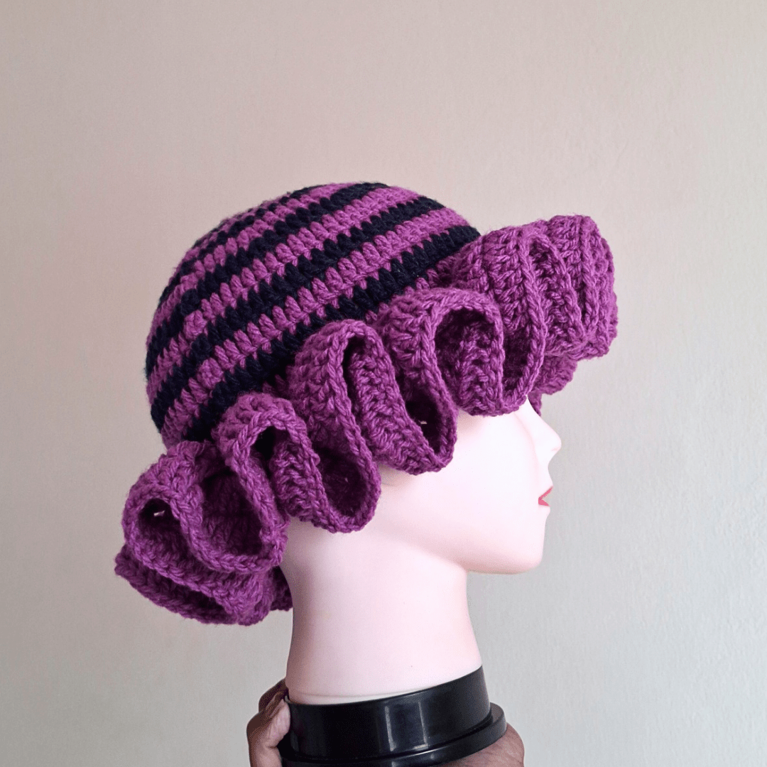 Skai Wavy Hat - Cleo Kalon Creations