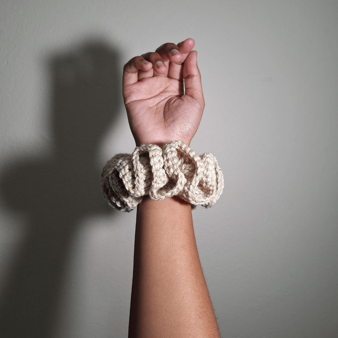 Wavy Scrunchie - Cleo Kalon Creations