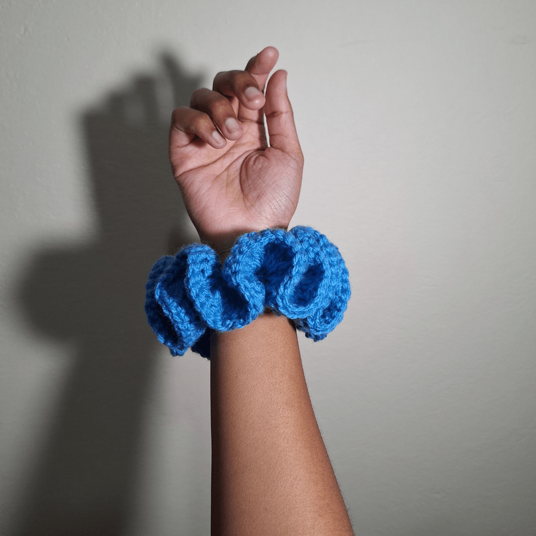 Wavy Scrunchie - Cleo Kalon Creations