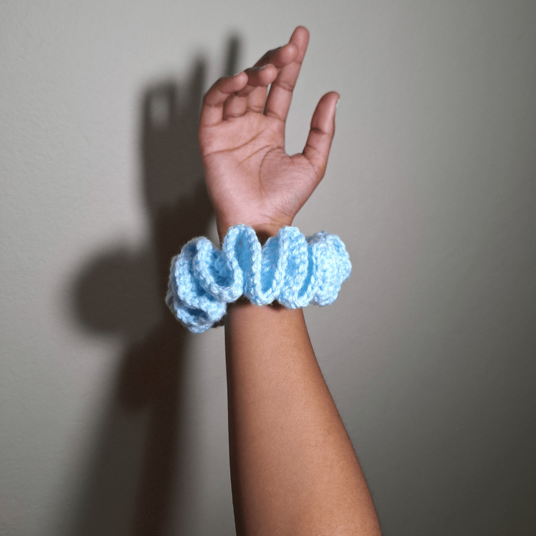 Wavy Scrunchie - Cleo Kalon Creations