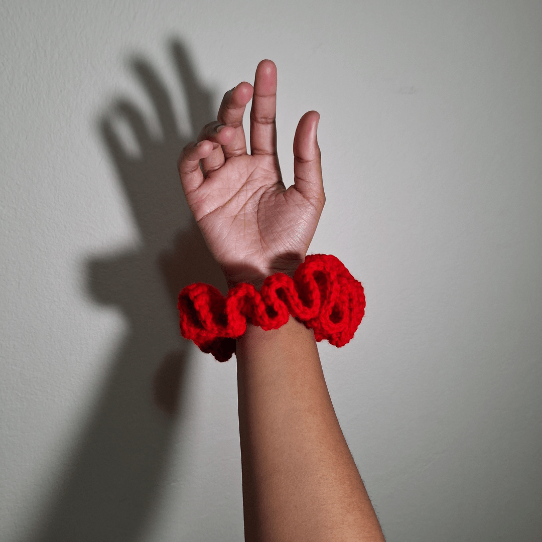 Wavy Scrunchie - Cleo Kalon Creations