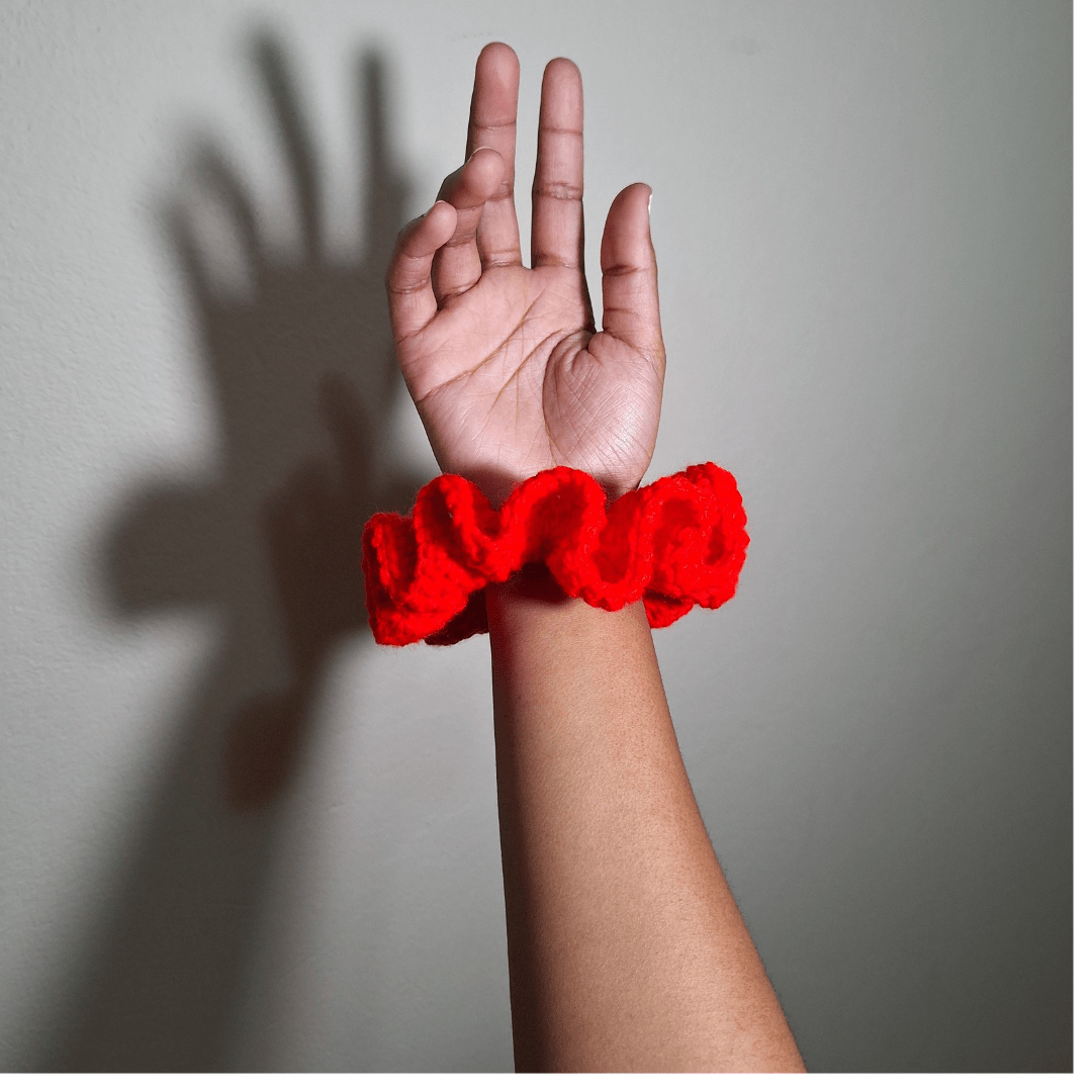 Wavy Scrunchie - Cleo Kalon Creations
