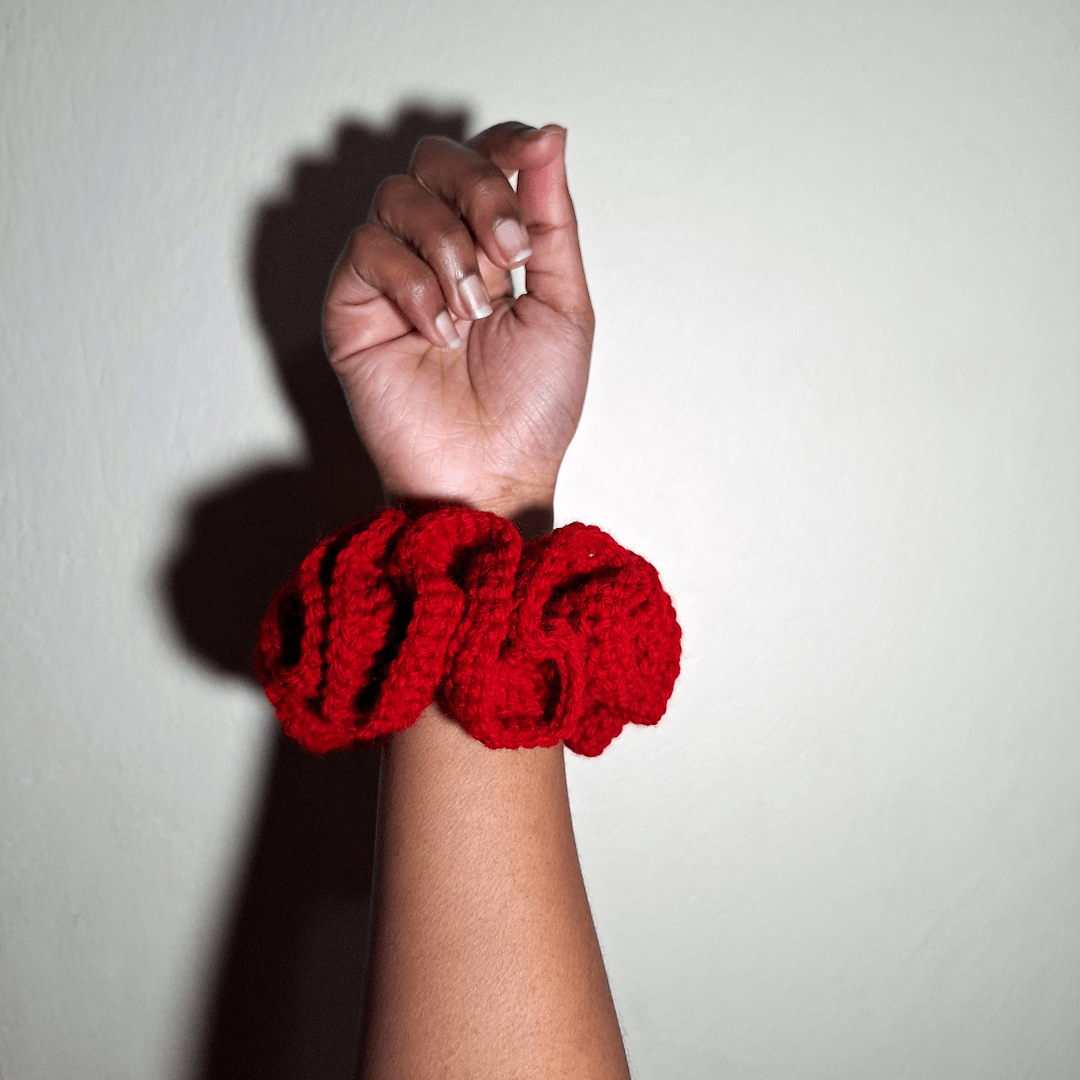 Wavy Scrunchie - Cleo Kalon Creations