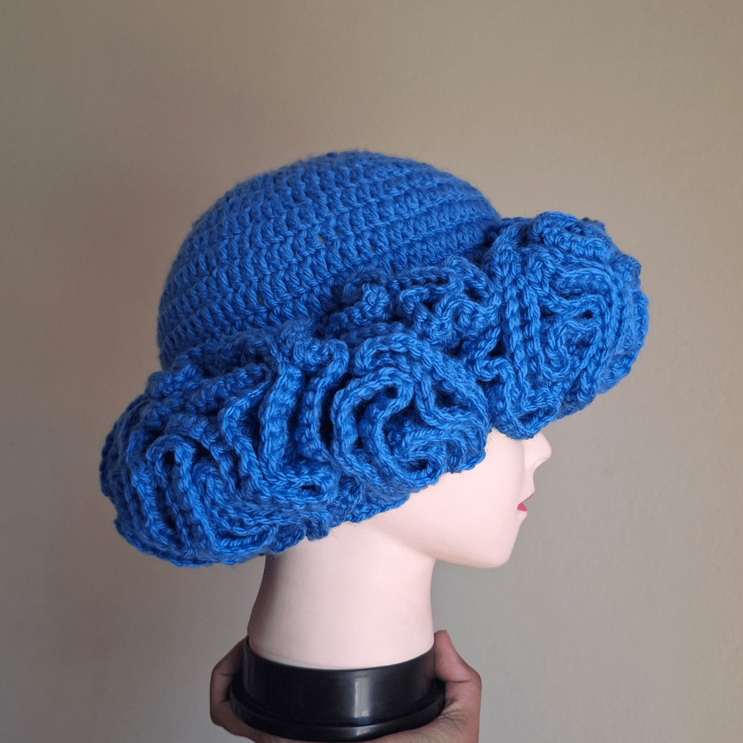 Classique Ruffle Hat - Cleo Kalon Creations