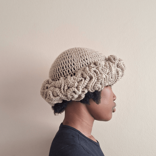 Classique Ruffle Hat - Cleo Kalon Creations