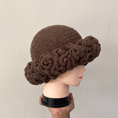 Classique Ruffle Hat - Cleo Kalon Creations
