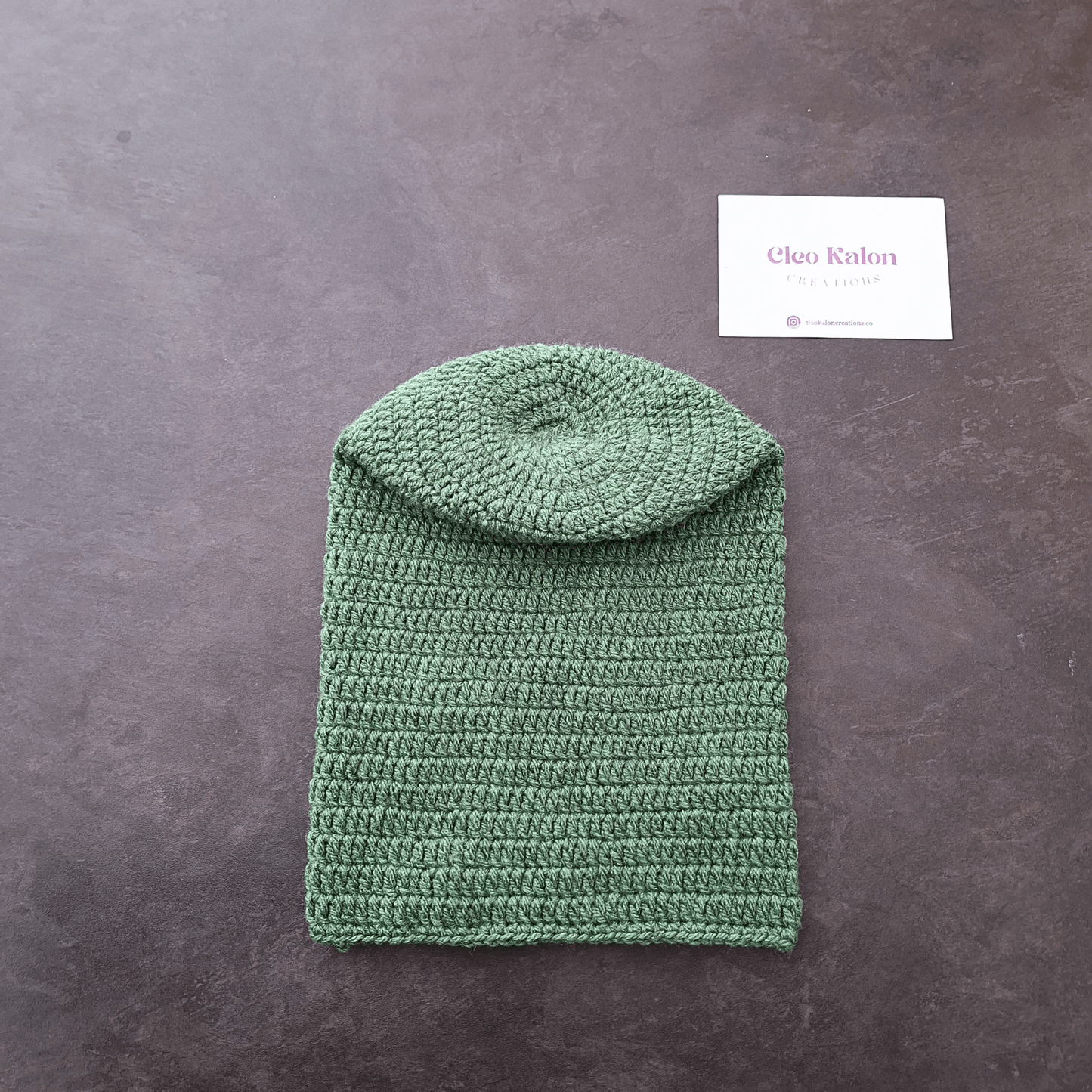 Classique Slouchie Beanie - Cleo Kalon Creations