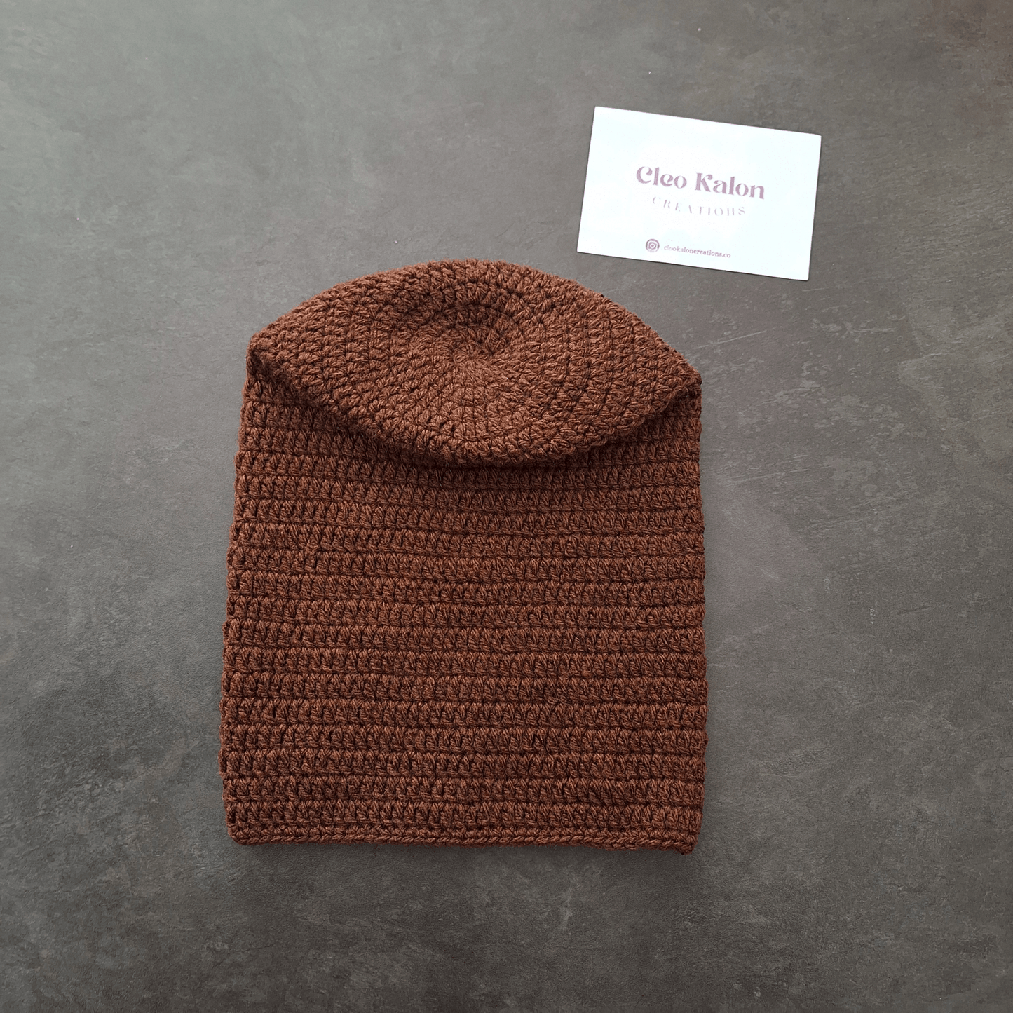 Classique Slouchie Beanie - Cleo Kalon Creations