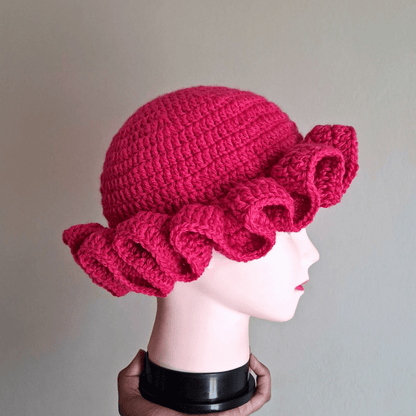 Classique Wavy Hat - Cleo Kalon Creations