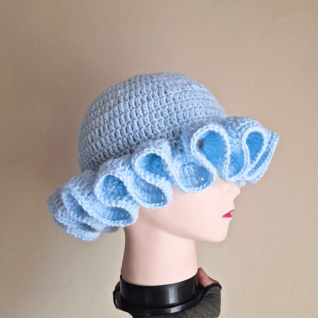 Classique Wavy Hat - Cleo Kalon Creations