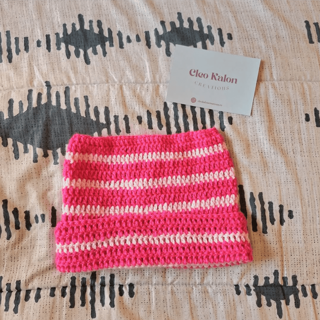 Euphoria Cat Beanie - Cleo Kalon Creations