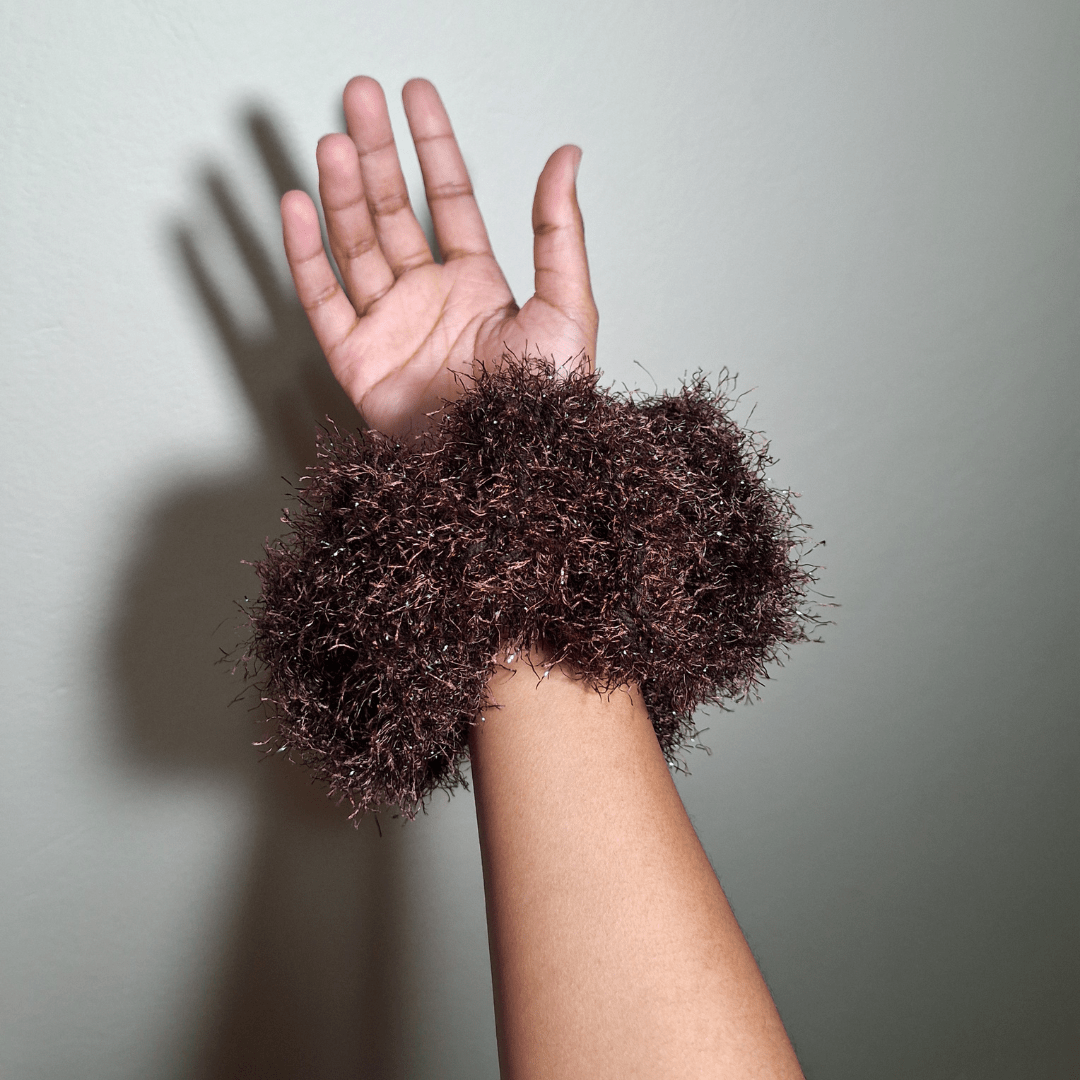 Fluffy Scrunchie - Cleo Kalon Creations