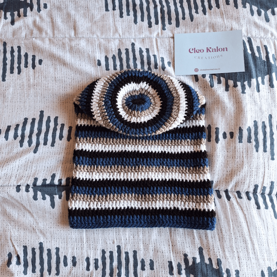 Leal Slouchie Beanie - Cleo Kalon Creations