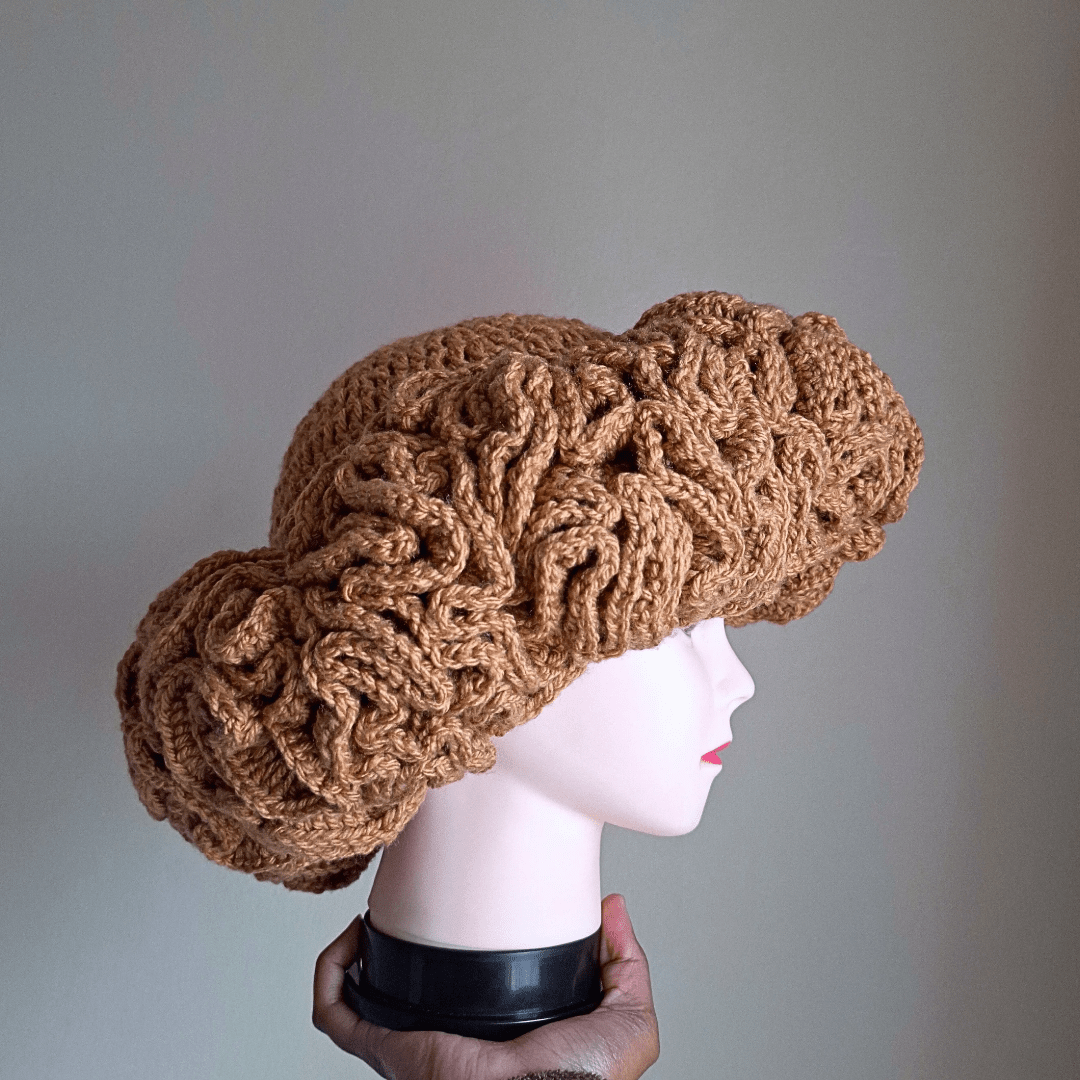 Mega Classique Ruffle Hat - Cleo Kalon Creations
