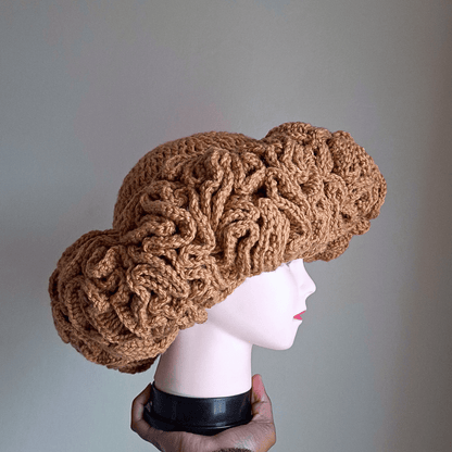 Mega Classique Ruffle Hat - Cleo Kalon Creations