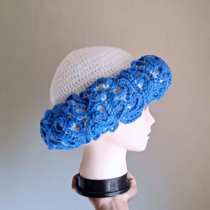 Outlined Classique Ruffle Hat - Cleo Kalon Creations