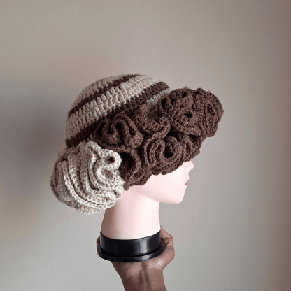 Powerfluff Ruffle Hat - Cleo Kalon Creations
