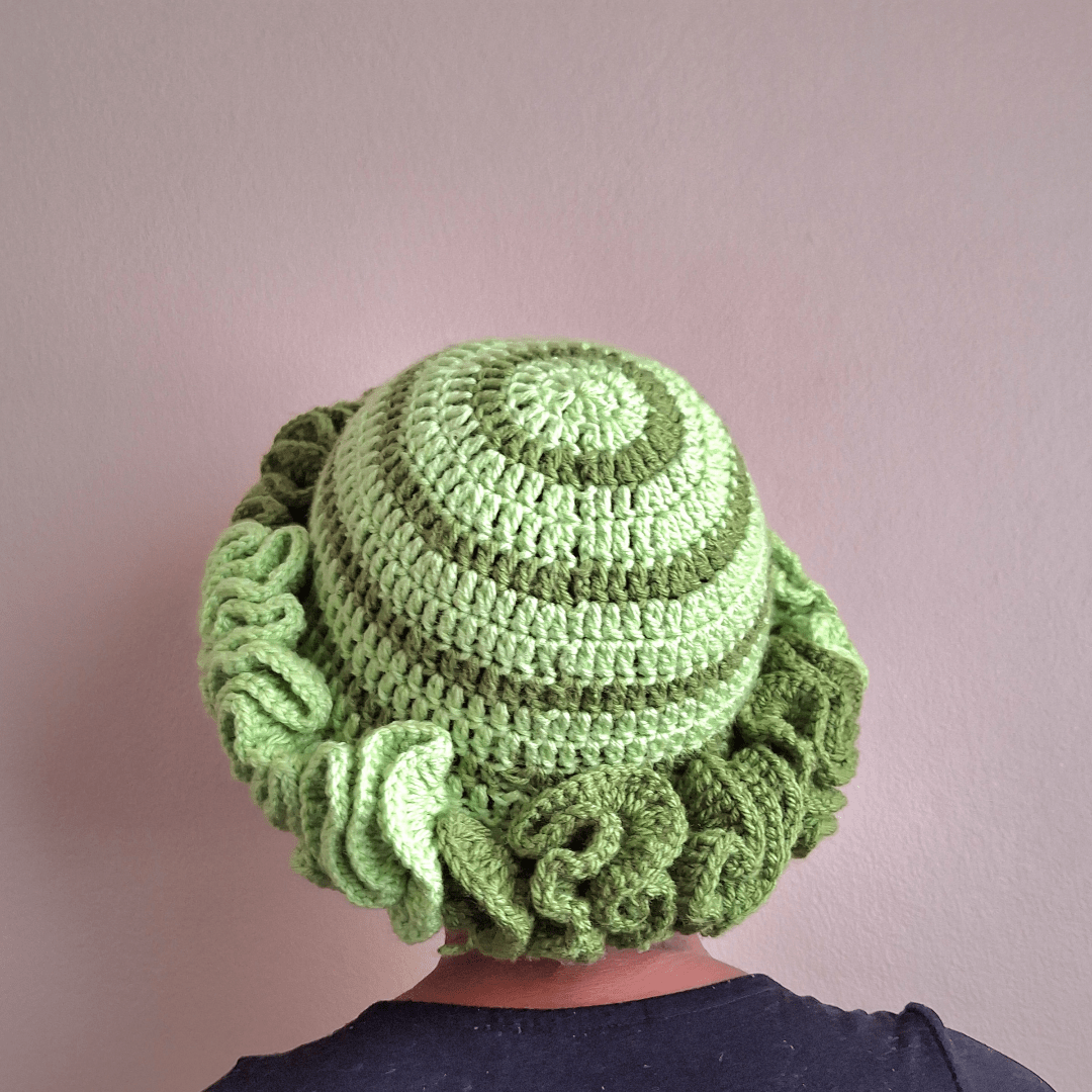 Powerfluff Ruffle Hat - Cleo Kalon Creations